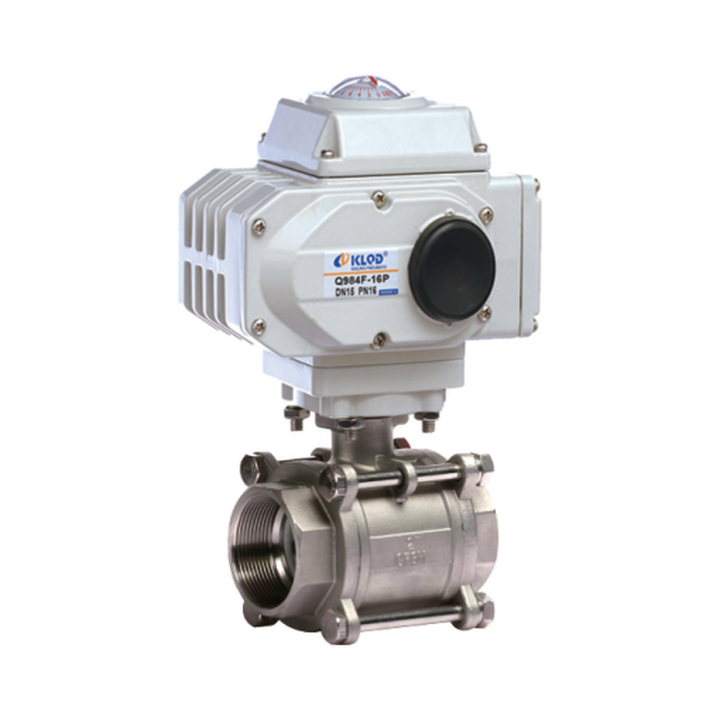 Electric Threaded Ball Valve