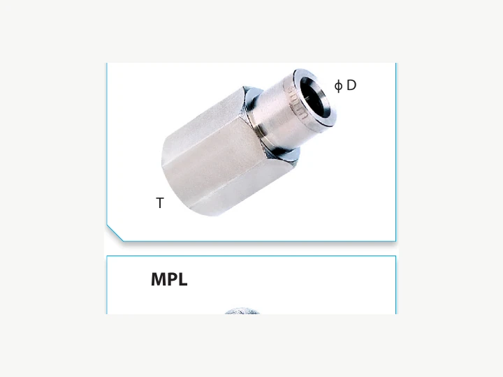MPCF Miniature Pneumatic Fitting