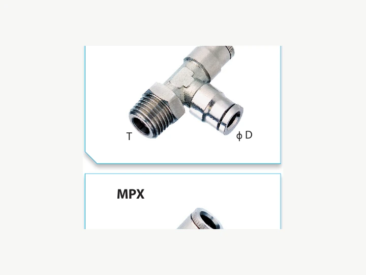 MPD Miniature Pneumatic Fitting