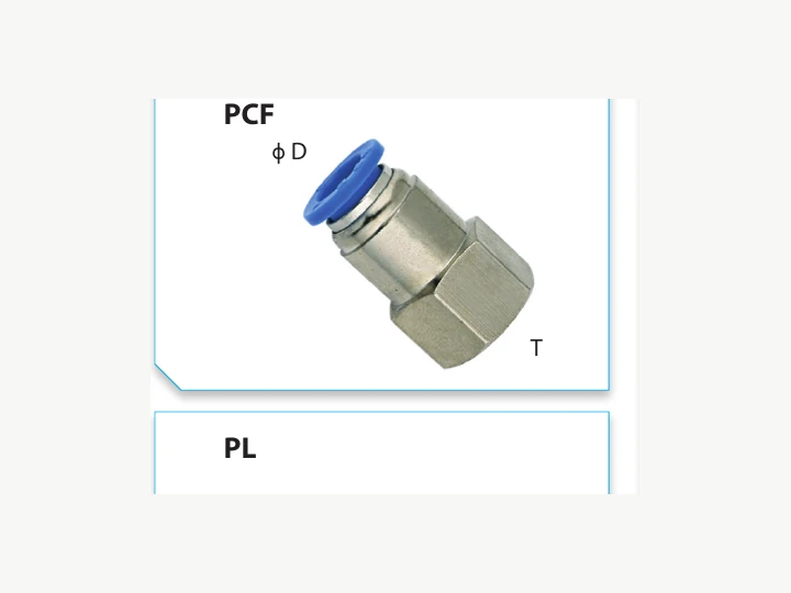 PCF Push-in Fitting