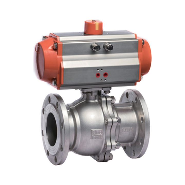 Pneumatic Flanged Ball Valve