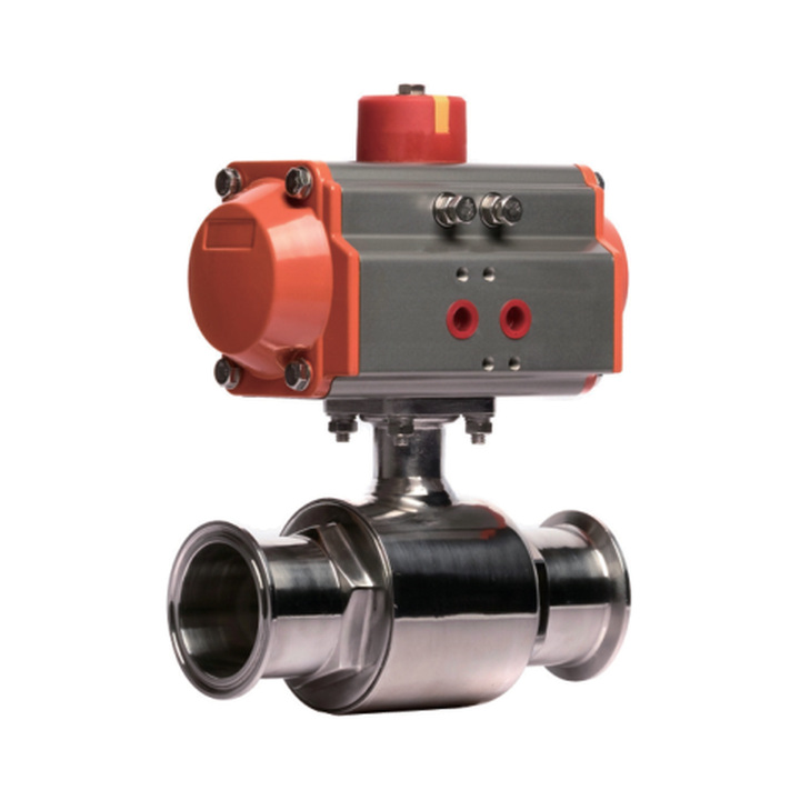 Pneumatic Quick Clamp Ball Valve