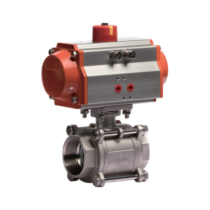 Pneumatic Threaded Ball Valve