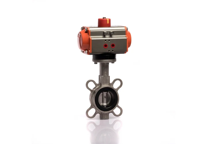 Pneumatic Flanged Butterfly Valve