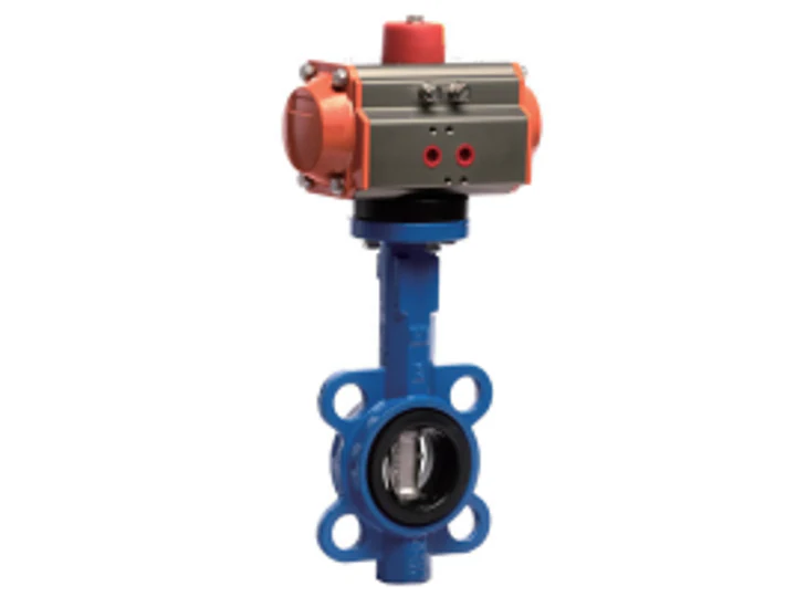 Pneumatic Wafer Butterfly Valve